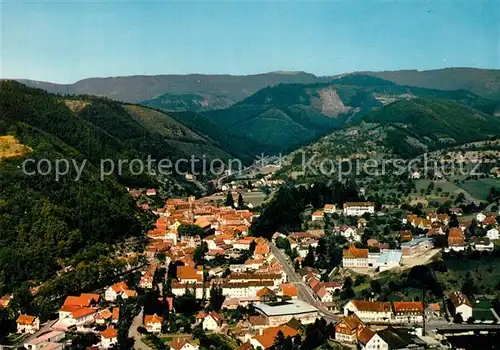 AK / Ansichtskarte Oppenau Fliegeraufnahme Oppenau