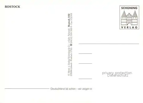 AK / Ansichtskarte Rostock_Mecklenburg Vorpommern Fliegeraufnahme Rostock