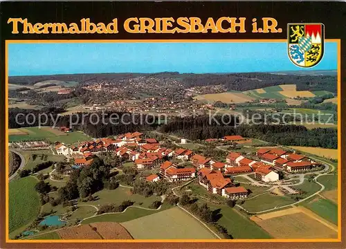 AK / Ansichtskarte Griesbach_Bad Thermalbad Fliegeraufnahme Griesbach_Bad