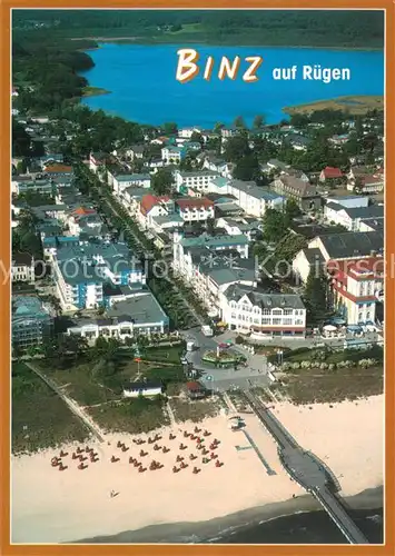 AK / Ansichtskarte Binz_Ruegen Fliegeraufnahme Binz_Ruegen