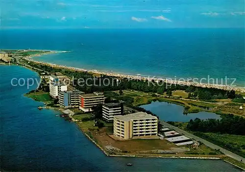 AK / Ansichtskarte Heiligenhafen_Ostseebad Fliegeraufnahme Heiligenhafen_Ostseebad