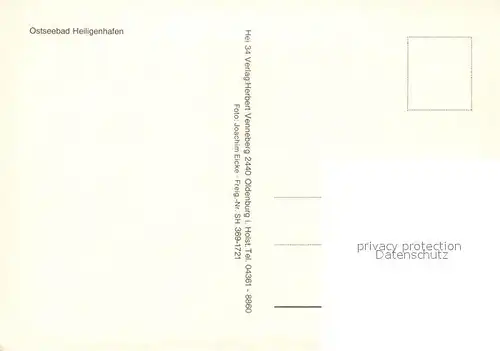 AK / Ansichtskarte Heiligenhafen_Ostseebad Fliegeraufnahme Heiligenhafen_Ostseebad