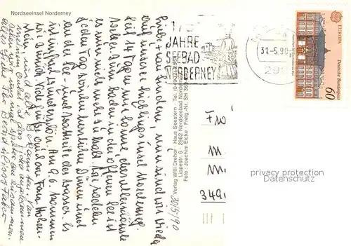 AK / Ansichtskarte Norderney_Nordseebad Fliegeraufnahme Norderney_Nordseebad