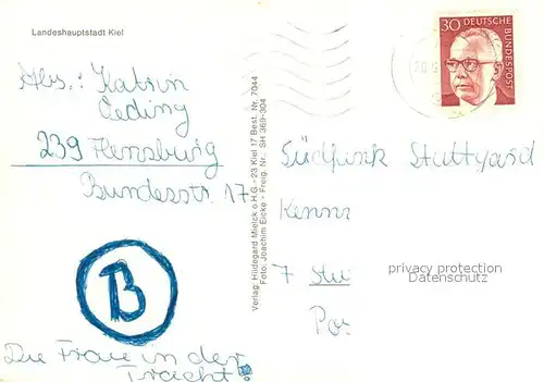 AK / Ansichtskarte Kiel Fliegeraufnahme Kiel