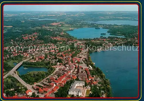 AK / Ansichtskarte Ploen_See Fliegeraufnahme Ploen_See