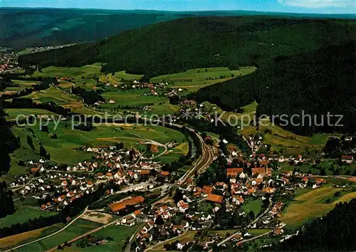 AK / Ansichtskarte Klosterreichenbach Fliegeraufnahme Klosterreichenbach
