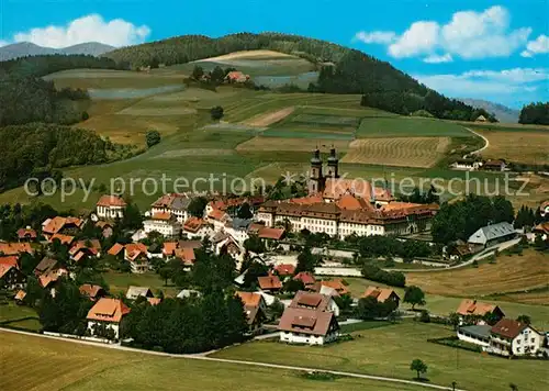 AK / Ansichtskarte St_Peter_Schwarzwald Fliegeraufnahme St_Peter_Schwarzwald