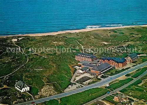 AK / Ansichtskarte Rantum_Sylt Bundesbahn Sozialwerk Seeheim Alt Rantum Fliegeraufnahme Rantum Sylt