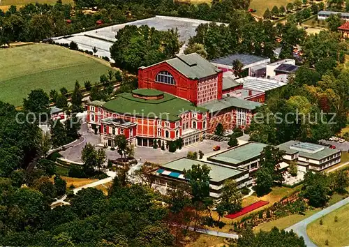 AK / Ansichtskarte Bayreuth Richard Wagner Festspielhaus Fliegeraufnahme Bayreuth