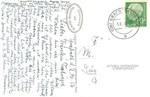 AK / Ansichtskarte Andechs Kloster Andechs Fliegeraufnahme Andechs