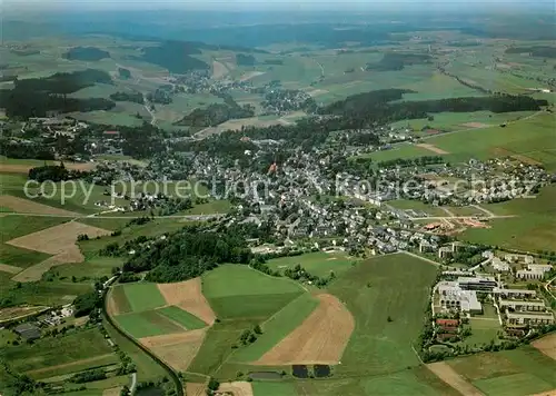 AK / Ansichtskarte Bad_Steben Stahl Moor und Radiumbad Fliegeraufnahme Bad_Steben