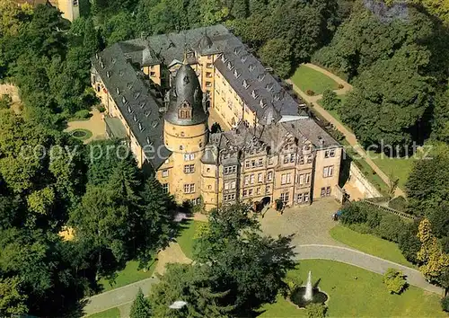 AK / Ansichtskarte Detmold Fuerstliches Residenzschloss Fliegeraufnahme Detmold