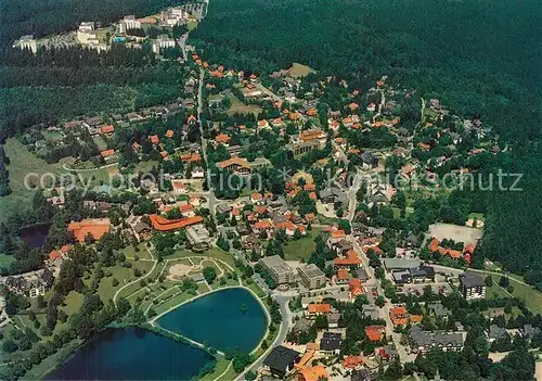 AK / Ansichtskarte Hahnenklee Bockswiese_Harz Fliegeraufnahme Hahnenklee Bockswiese