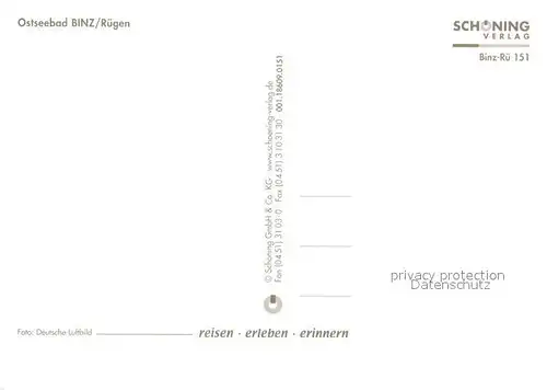 AK / Ansichtskarte Binz_Ruegen Fliegeraufnahme Binz_Ruegen