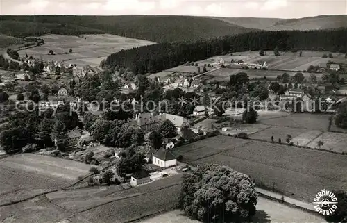 AK / Ansichtskarte Neuhaus_Solling Fliegeraufnahme Neuhaus Solling