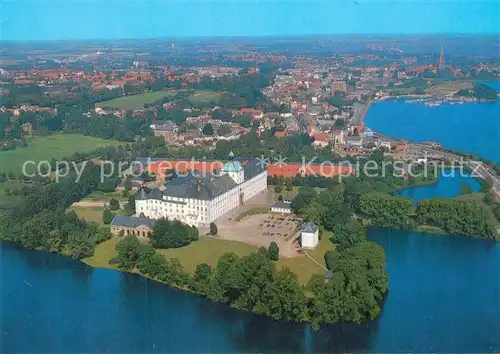 AK / Ansichtskarte Schleswig_Schlei Schloss Gottorp Fliegeraufnahme Schleswig_Schlei