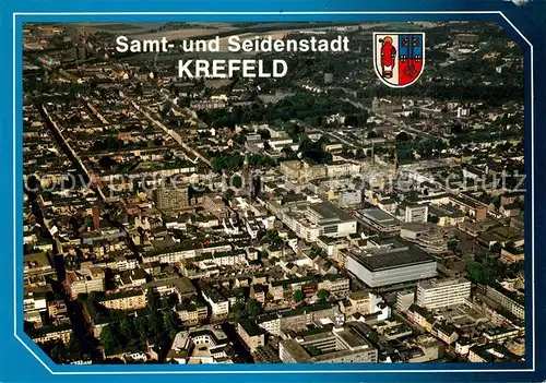 AK / Ansichtskarte Krefeld Fliegeraufnahme Krefeld