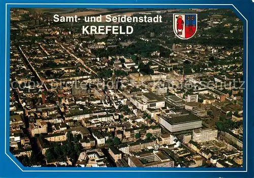 AK / Ansichtskarte Krefeld Fliegeraufnahme Krefeld