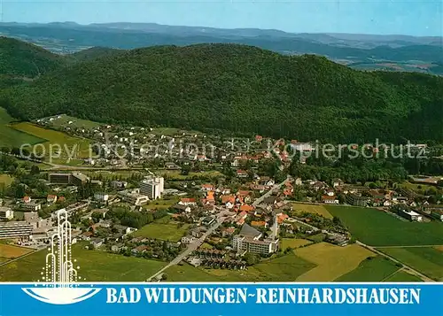 AK / Ansichtskarte Bad_Wildungen Reinhardshausen Fliegeraufnahme Bad_Wildungen