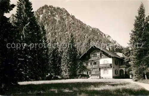 AK / Ansichtskarte Neuhaus_Schliersee Jugendgesundungsstaette Haus Weitmann Neuhaus Schliersee