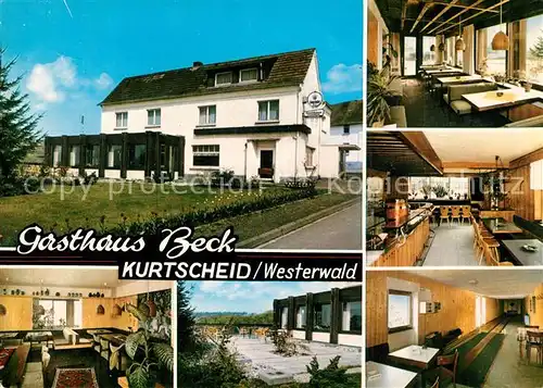 AK / Ansichtskarte Kurtscheid Gasthaus Beck Kurtscheid