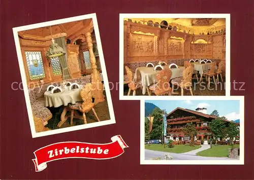 AK / Ansichtskarte Reit_Winkl Restaurant Cafe Ferienappartements Zirbelstube Reit_Winkl