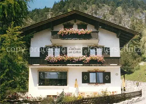 AK / Ansichtskarte Reit_Winkl Pension Landhaus am Letten Reit_Winkl