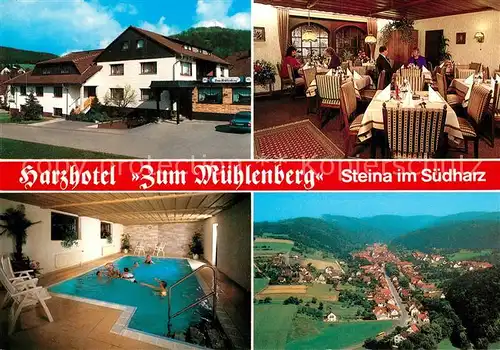 AK / Ansichtskarte Steina_Suedharz Harzhotel Zum Muehlenberg Steina Suedharz