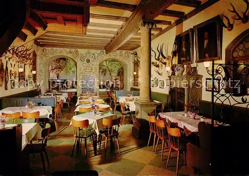 AK / Ansichtskarte Rothenburg_Tauber Baumeisterhaus Cafe Restaurant Rothenburg Tauber