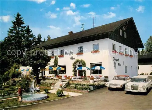 AK / Ansichtskarte Hofstetten_Brand Berghof Alm Hofstetten_Brand