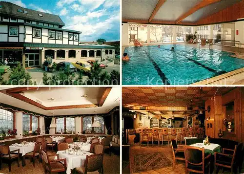 AK / Ansichtskarte Hummersen Hotel Restaurant Lippische Rose  Hummersen