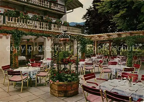 AK / Ansichtskarte Rottach Egern Hotel Bachmair Terrasse Rottach Egern