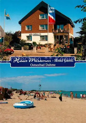 AK / Ansichtskarte Dahme_Ostseebad Haus Miramar Hotel Garni Dahme_Ostseebad