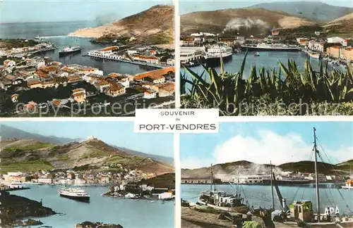 AK / Ansichtskarte Port Vendres en parcourant la Cote Vermeille Port Port Vendres