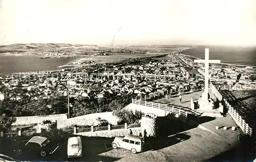 AK / Ansichtskarte Sete_Cette Vue panoramique prise du Mont Saint Clair Croix 