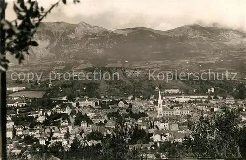 AK / Ansichtskarte Gap_Hautes Alpes Vue generale Massif de Charance Gap_Hautes Alpes