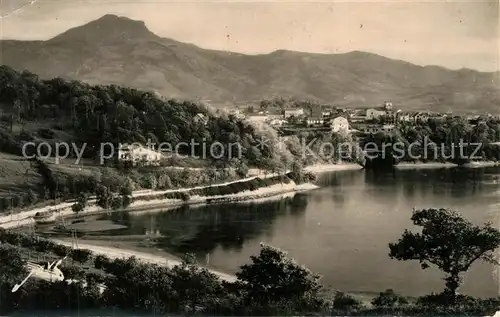 AK / Ansichtskarte Hendaye_Pyrenees_Atlantiques Le Pic de la Haya domine la ville Hendaye_Pyrenees