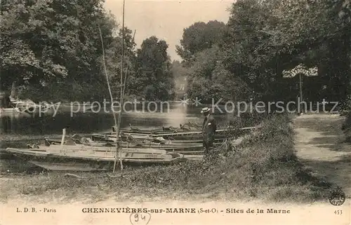 AK / Ansichtskarte Chennevieres sur Marne Sites de la Marne Chennevieres sur Marne