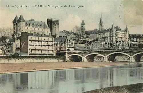 AK / Ansichtskarte Pau Vue prise de Jurancon Pont Pau