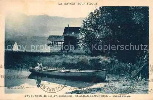 AK / Ansichtskarte Saint Alban de Montbel Chalet Luzara Saint Alban de Montbel