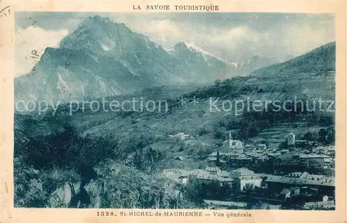 AK / Ansichtskarte Saint Michel de Maurienne Vue generale Alpes Saint Michel de Maurienne