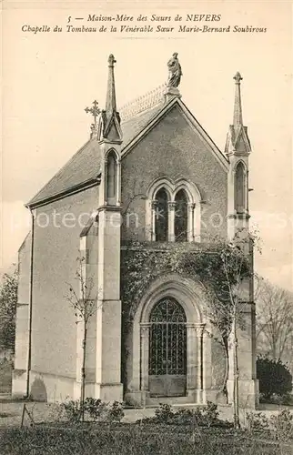 AK / Ansichtskarte Nevers_Nievre Chapelle du Tombeau de la Venerable Soeur Marie Bernard Soubirous Nevers Nievre
