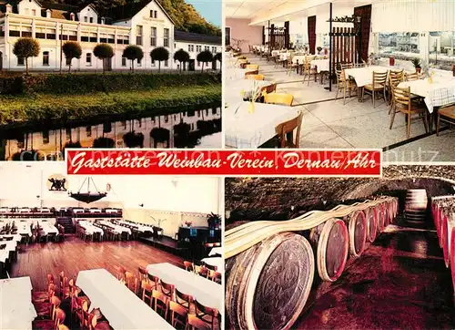 AK / Ansichtskarte Dernau_Ahr Gastst?tte Weinbau Verein  Dernau_Ahr