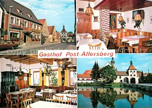 AK / Ansichtskarte Allersberg Gasthof Post  Allersberg