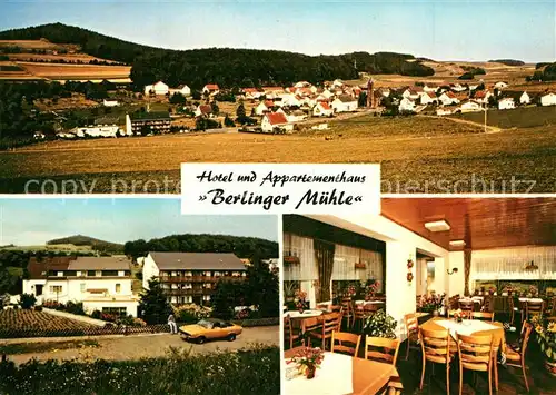AK / Ansichtskarte Berlingen_Eifel Hotel Appartementhaus Berlinger M?hle  Berlingen Eifel