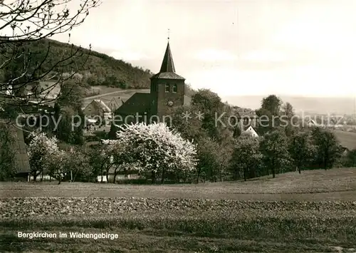 AK / Ansichtskarte Bergkirchen_Bad_Oeynhausen Kirche Bergkirchen_Bad