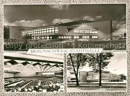 AK / Ansichtskarte Braunschweig Stadthalle Braunschweig
