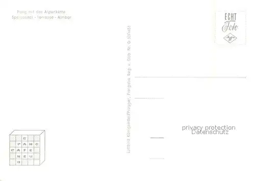 AK / Ansichtskarte Pang Restaurant Cafe Neu  Pang