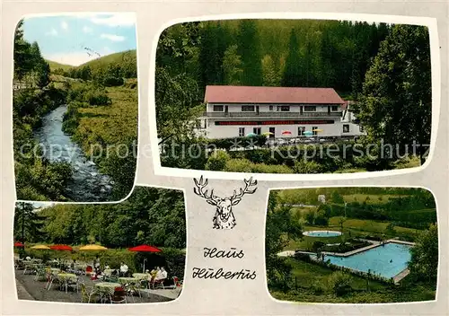 AK / Ansichtskarte Hetzbach Haus Hubertus Marbachtal Hetzbach