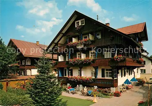 AK / Ansichtskarte Oberstdorf Hotel Pension Bergblick  Oberstdorf